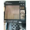 Image 3 : Artika Sonolok Walnut Slatted Panel Set 4 px - 15.5 sqft