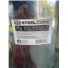 Image 4 : SteelCore 75L Galvanized Metal Trash Can