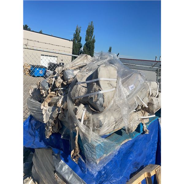 Bulk Lot of Galvanized Steel Coil Scrap
