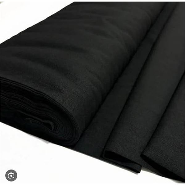 Black Fabric Bolt, Lot 0249, Roll 75-5, 243 Y