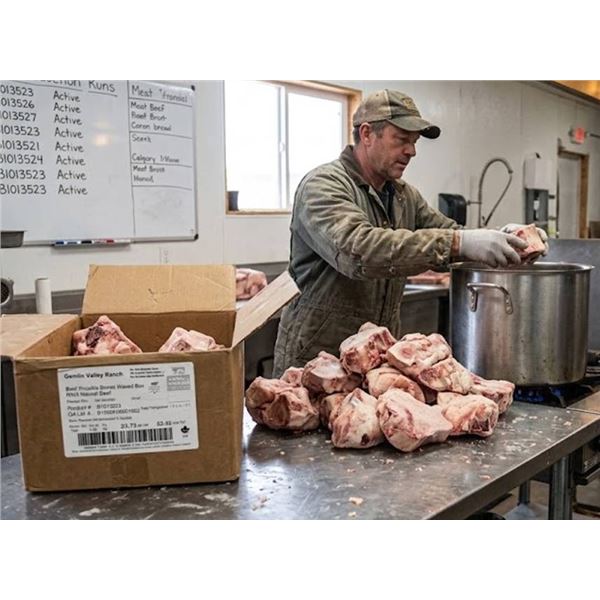 Beef Knuckle Bones, 52.32 lb, Semlin Valley