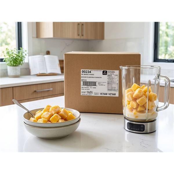 IQF Mango Chunks, 30 lbs