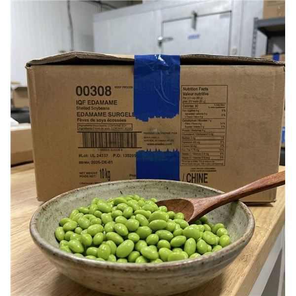 IQF Edamame Shelled Soybeans 10kg Box