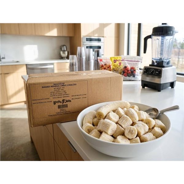 Individually Quick Frozen Bananas, 10â€¯kg