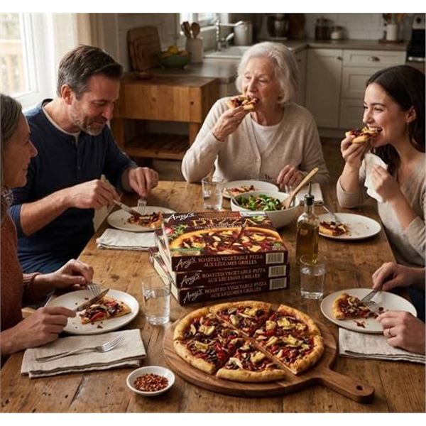 Amy's Roasted Vegetable Pizza 4x340g