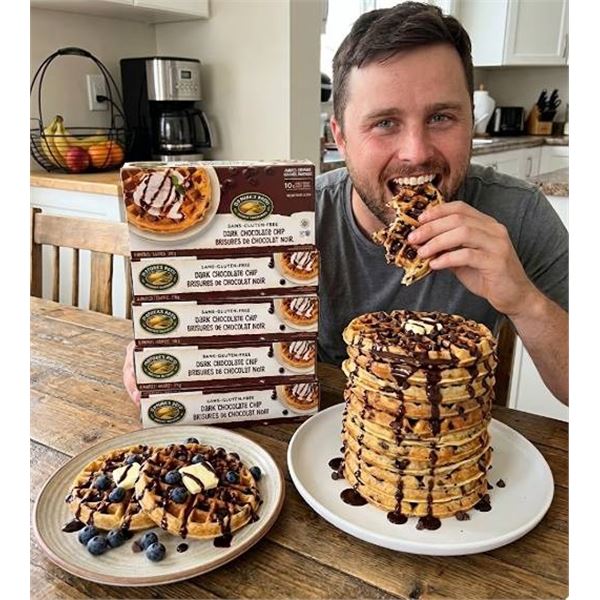 Nature's Path Dark Chocolate Chip Waffles Lot