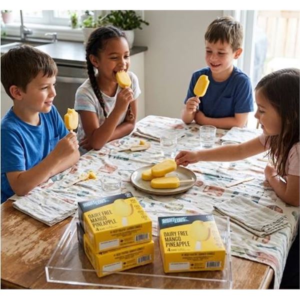 Righteous Dairy Free Mango Pineapple Bars 5 x 340g