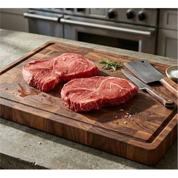 2 x 1.2KG of 6 Beef Top Blade steaks