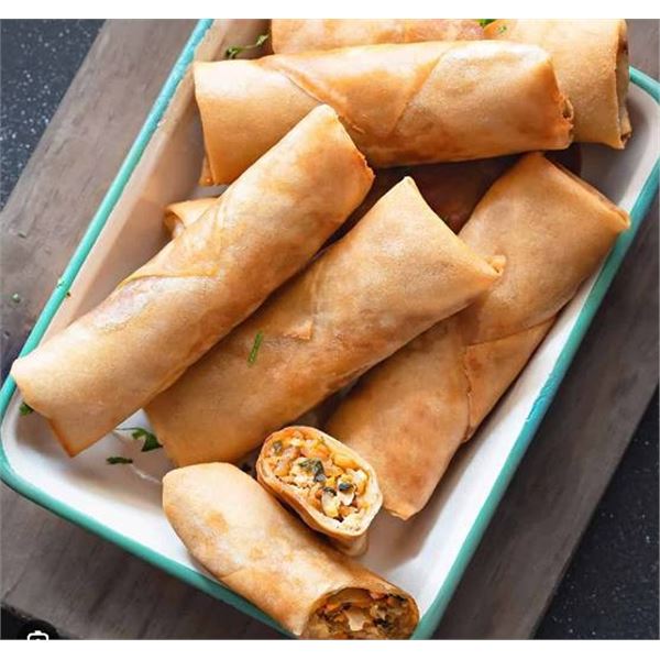 Spring Rolls with Chicken, 860g Each, 2 Bags