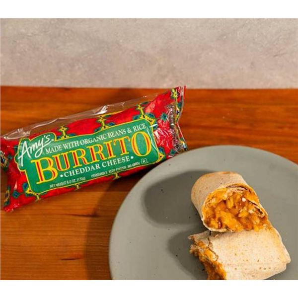 Amy's Burrito Cheddar Cheese 12-Pack