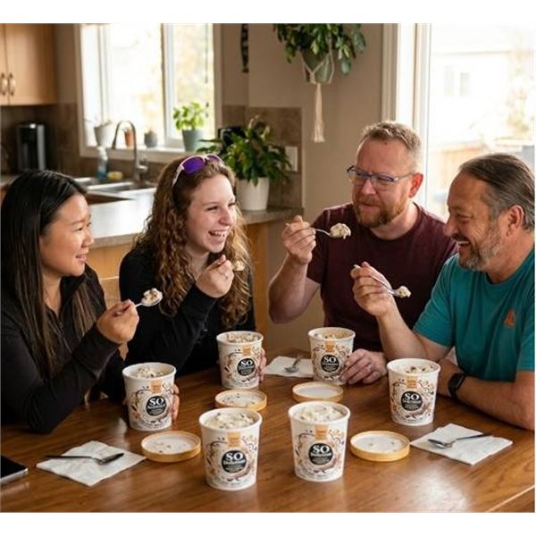 So Delicious Cookie Dough Dessert 6x500ml