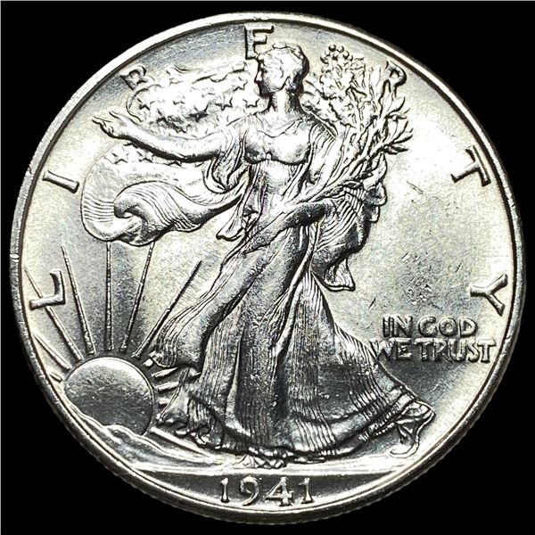 1941-D Silver Walking Liberty Half Dollar  UNCIRCULATED
