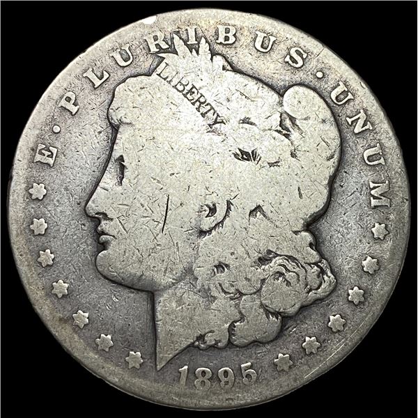 1895-S Silver Morgan Dollar NICELY CIRCULATED