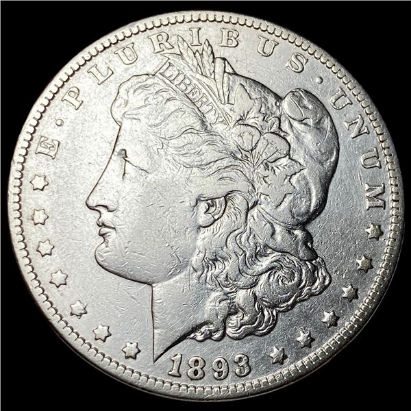 1893 Morgan Silver Dollar CLOSELY  UNCIRCULATED
