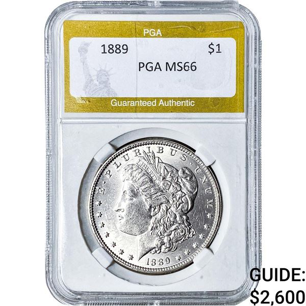 1889 Morgan Silver Dollar PGA MS66