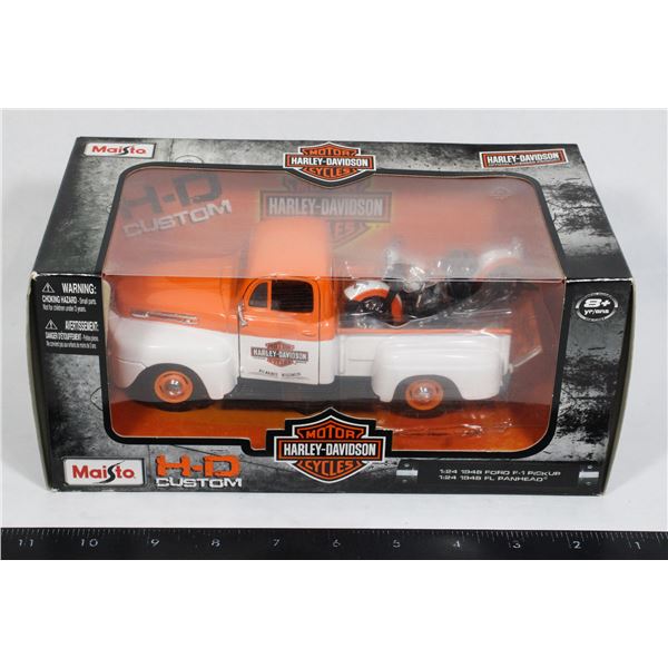 BRAND NEW MAISTO HARLEY DAVIDSON 1:24 1948 FORD
