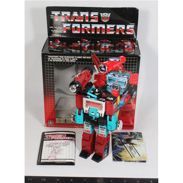 1985 HASBRO TRANSFORMERS G1 PERCEPTOR