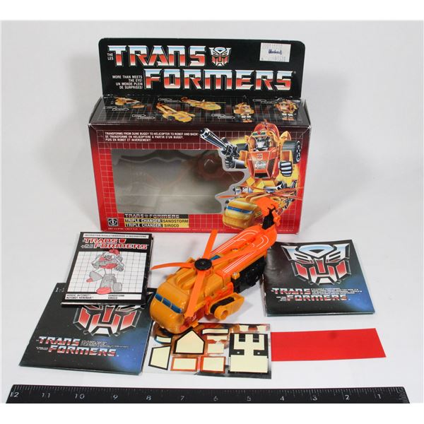 1986 HASBRO TRANSFORMERS G1 TRIPLE CHARGER