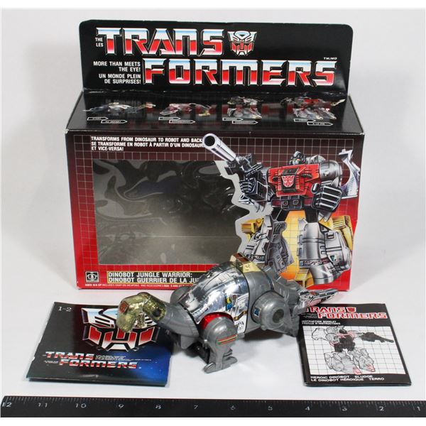 1985 HASBRO TRANSFORMERS G1 AUTOBOT DINOBOT