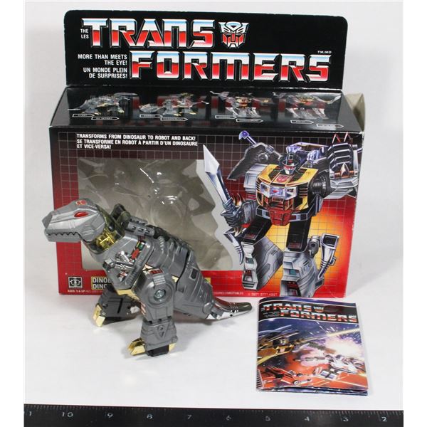 1984 HASBRO TRANSFORMERS G1 GRIMLOCK