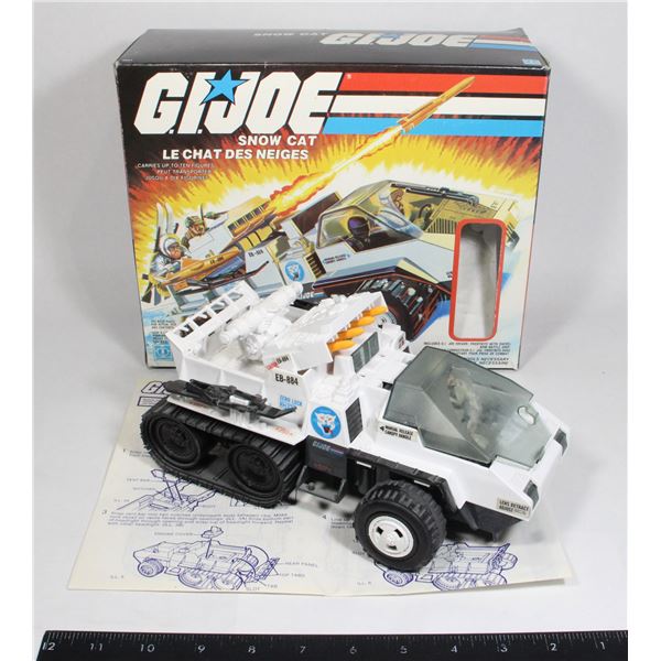G.I. JOE SNOW CAT ARCTIC VEHICLE