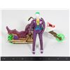 Image 1 : 1990 KENNER THE JOKER CYCLE W/ TOYBIZ JOKER