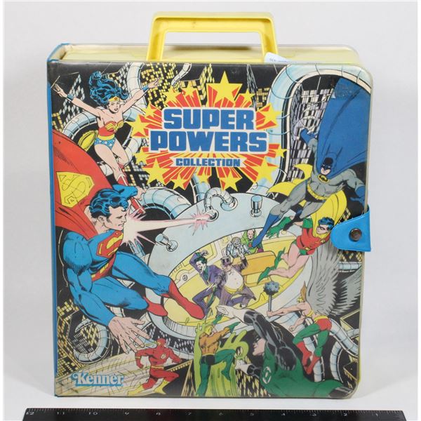 1984 KENNER DC SUPER POWERS CARRYING CASE