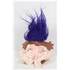 Image 2 : VINTAGE GENUINE DAM TROLL 1986 PURPLE HAIR WITH