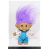 Image 1 : VINTAGE ACE NOVELTY TROLL PURPLE HAIR COVERALLS
