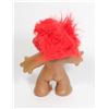 Image 2 : VINTAGE GENUINE DAM TROLL 1986 RED HAIR