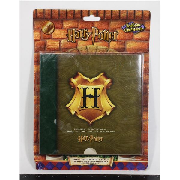 HARRY POTTER REELCOINZ COLLECTOR BOARD
