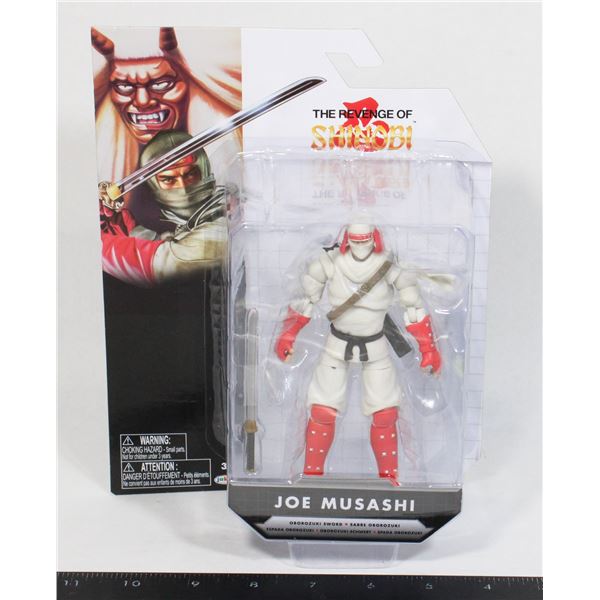 THE REVENGE OF SHINOBI JOE MUSASHI ACTION FIGURE