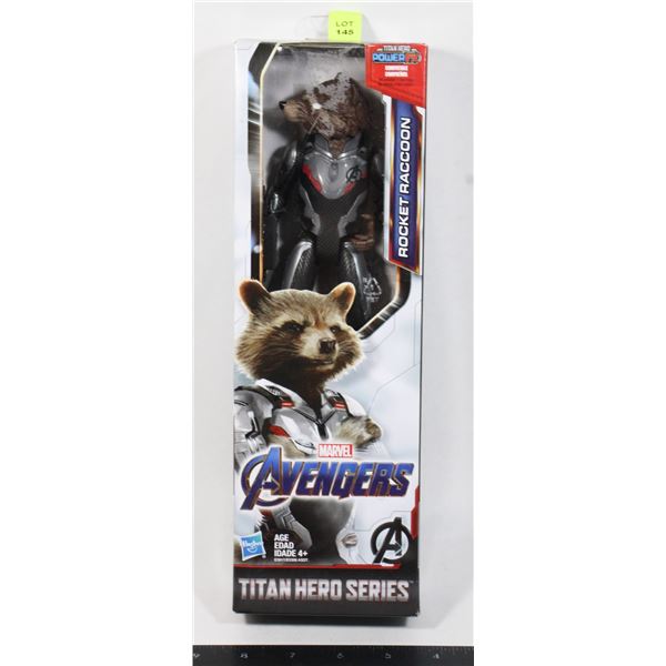 MARVEL AVENGERS ROCKET RACCOON - TITAN HERO SERIES