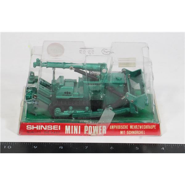 DIECAST SHINSEI MINI POWER AMPHIBIOUS BULLDOZER