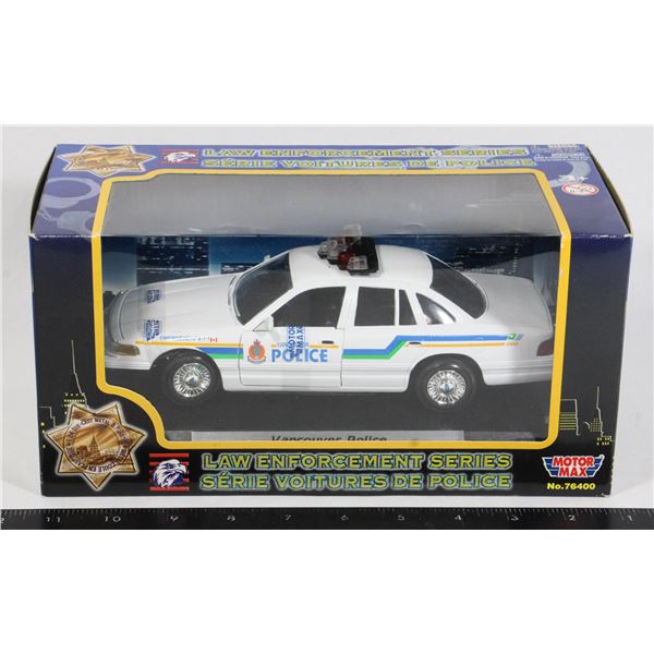MOTORMAX DIE-CAST VANCOUVER POLICE CROWN VICTORIA