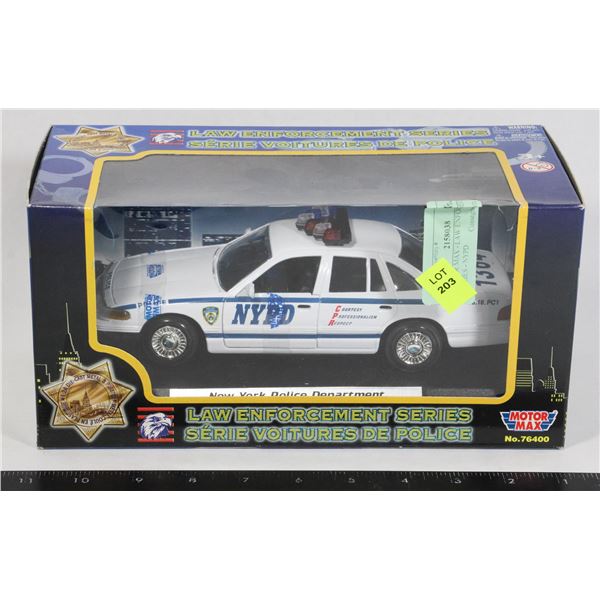 MOTOR MAX - LAW ENFORCEMENT SERIES - NYPD
