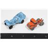 Image 1 : TOOTSIE TOY TIN CAR BLUE AND LESNEY 1954 QUARRY