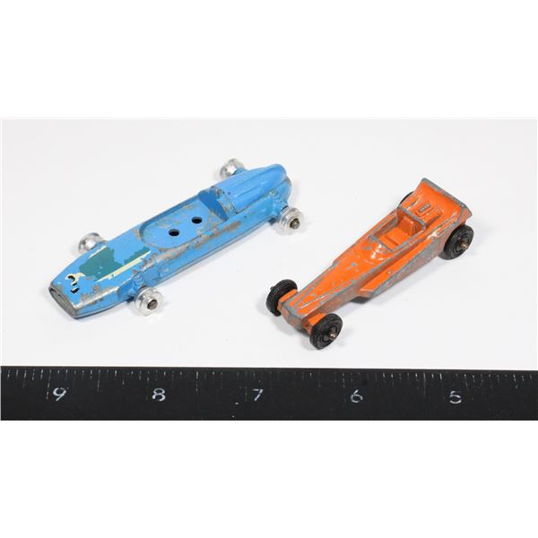 DINKY TOYS COOPER RACING CAR AND