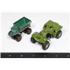 Image 1 : LOT OF TWO GREEN MAISTO TOY CARS