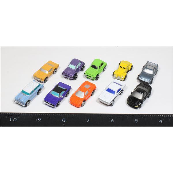 LOT OF 10 ASSORTED 1980S ERA MICROMACHINES