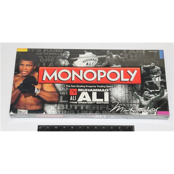 MONOPOLY MUHAMMAD ALI EDITION. NEW SEALED