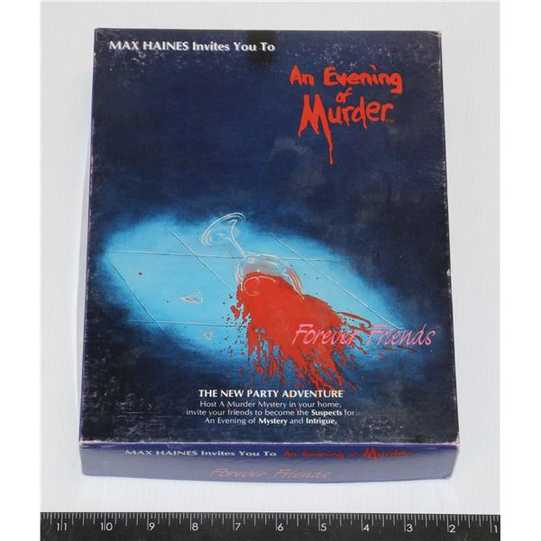 AN EVENING OF MURDER "FOREVER FRIENDS" (OPENED)