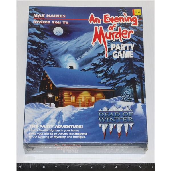 AN EVENING OF MURDER PARTY GAME 1990