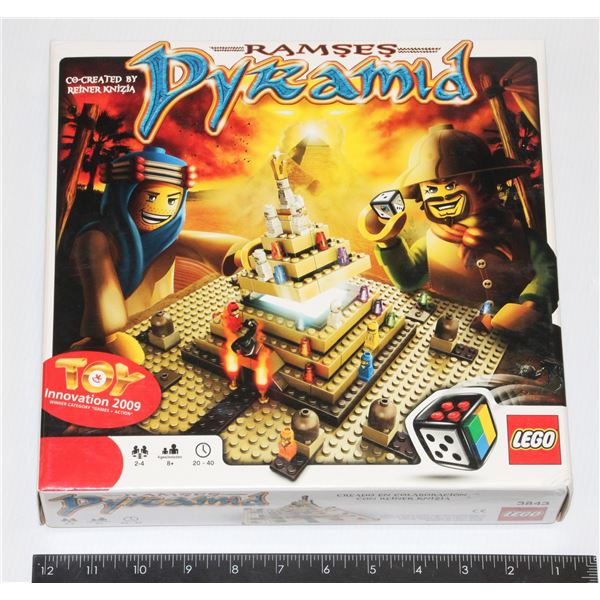 PRE OWNED LEGO RAMSES PYRAMID 3843. UNCHECKED FOR
