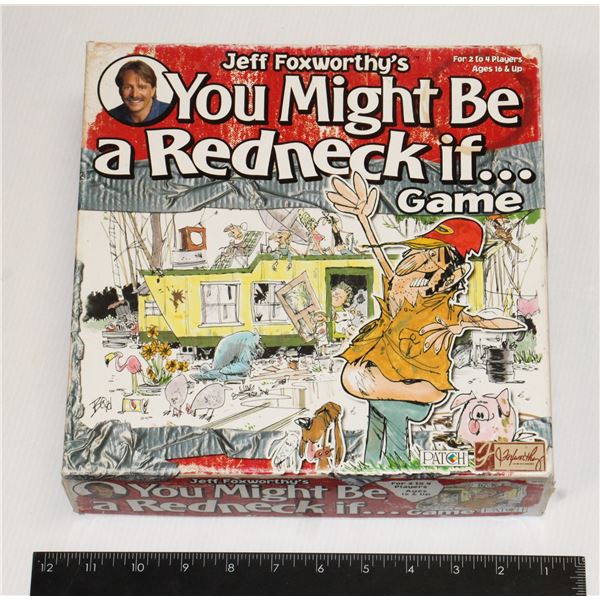 JEFF FOX WORTHY YOU MIGHT BE A REDNECK IF GAME