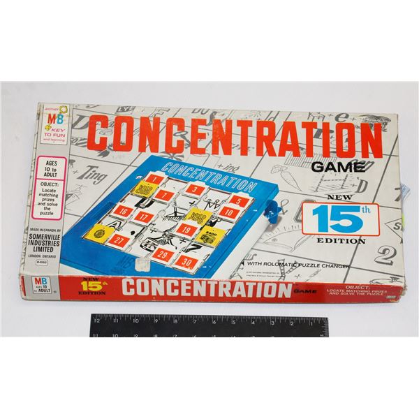 CONCENTRATION 15TH EDITION