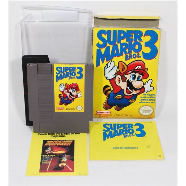NINTENDO NES GAME SUPER MARIO BROS 3 CIB
