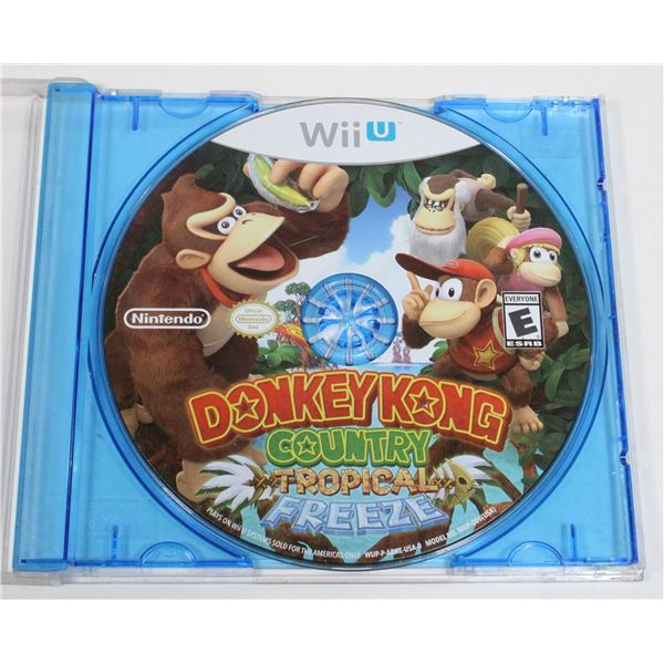 WII U DONKEY KONG COUNTRY TROPICAL FREEZE