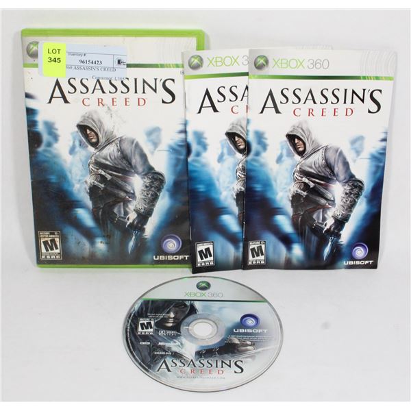 XBOX 360 ASSASSIN'S CREED