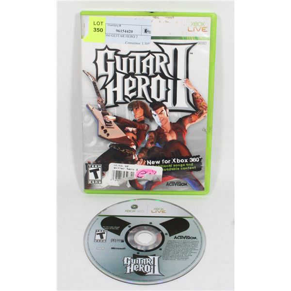 XBOX 360 GUITAR HERO 2